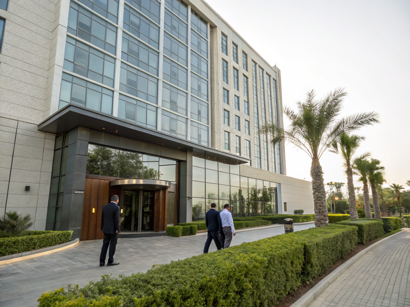Modern luxury hospitality real estate development project
